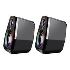 Defender Solar 10 2.0 gaming zvočniki RGB, USB/AUX/BT 5.3 (65940)