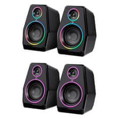 Defender Solar 10 2.0 gaming zvočniki RGB, USB/AUX/BT 5.3 (65940)
