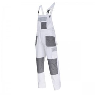 LAHTI HLAČE Z NARAMNICAMI BELO-SIVE 2XL(56) LAHTI L4061256