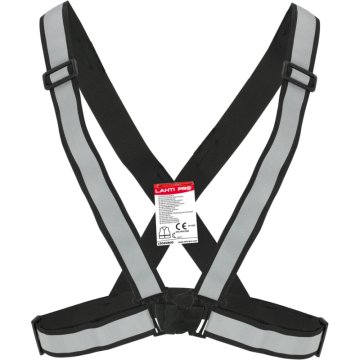 LAHTI NARAMNICE ZA HLAČE ELASTIČNE ODSEVNE ČRNE LAHTI L9020800