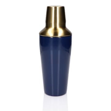 shumee 750 ml Cobbler mornarsko moder zlati shaker