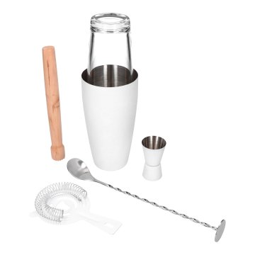 shumee Premium 6-delni natakarski set - bel