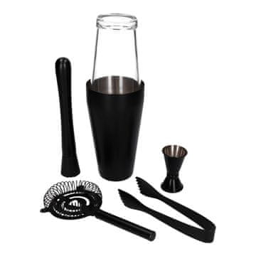 shumee Premium 6-delni natakarski set - črn