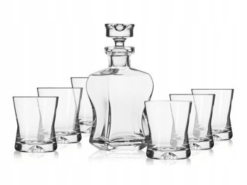 shumee Whisky Darilni set Carafe 6 kozarcev Signature KROSNO