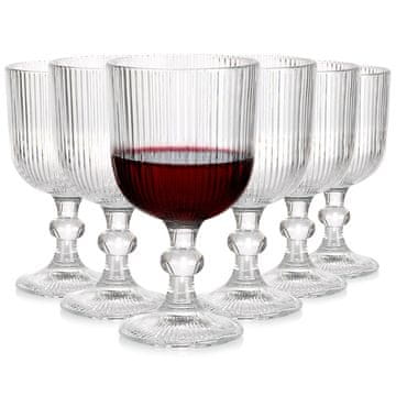 Vilde Stekleni kozarci za vino 340 ml 6 kosov.