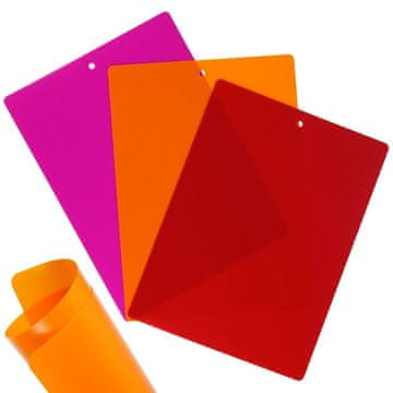 shumee Fleksibilna deska za rezanje 38x28 cm 3 kosi.