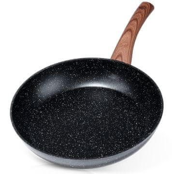 shumee Granitna ponev BLACK&WOOD 26 cm