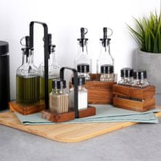 Artemis Set posode za sol in poper Spice Shaker, stojalo za sol in poper