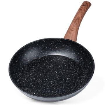 shumee Granitna ponev BLACK&WOOD 24 cm