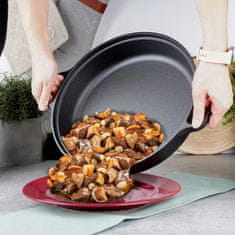 shumee Globoka litoželezna ponev s steklenim pokrovom CAST LINE 30 cm, 3,5 l