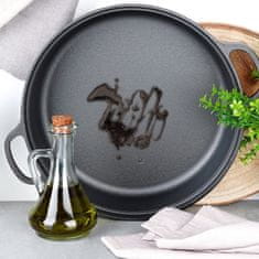 shumee Globoka litoželezna ponev s steklenim pokrovom CAST LINE 30 cm, 3,5 l