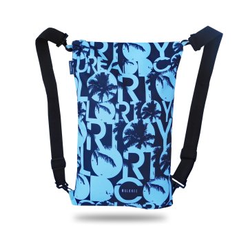 shumee Mestni nahrbtnik torba za čez ramo 2 v 1 torba z zadrgo športna modra