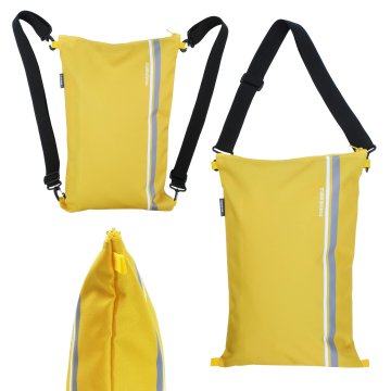 shumee Nahrbtnik torba za čez ramo Zippak Yellow