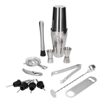 shumee 14-delni set za natakarja Boston Tin-on-Tin Shaker