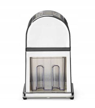 shumee Ročni drobilec ledu, BarUp, srebrna, 160x140x(V)270mm