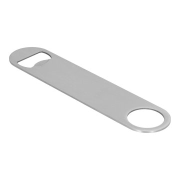 shumee Odpirač za steklenice, ploščat srebrn pokrov