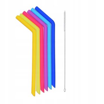 shumee Silikonske slamice - set 6 debelejših krivulj