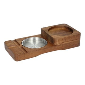 shumee Stojalo za cigare in kozarce s pepelnikom