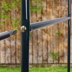 shumee Kovinski vrtni pergolni lok za vrtnice, rože, bršljan, plezalke, rastline