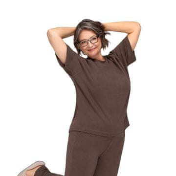 shumee 700 21 Bluza - obleka rjava I vel