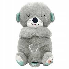 shumee Brenčeči plišasti medvedek Vidra smrči z zvokom in lučkami za dojenčkovo spanje