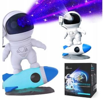 shumee Led zvezdni projektor Usb Planetarium 8 barvna nočna svetilka