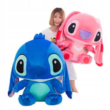 shumee SET 2x STICH + ANGEL PLIŠASTA IGRAČA MASKOTA 35 cm LILO IN STICH OBESEK ZA KLJUČE