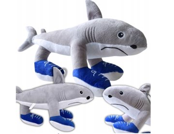 shumee PLIŠASTA MASKOTA TRALALERO TRALALA MORSKI SHARK V ČEVLJIH BRAINROT VIRALNI HIT