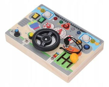 shumee Montessori senzorično kolo, izobraževalno za predšolske otroke, deluje na baterije