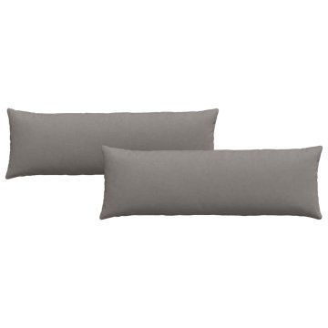 Vidaxl Blazine za kavč 2 pcs Taupe 120 x 40 cm blago