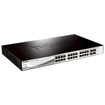 D-Link STIKALO 24-PORT Smart 100/1000 PoE Managed (DGS-1210-28P)