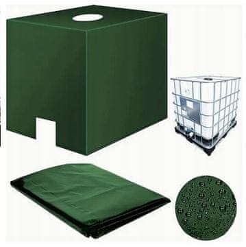 shumee 1 kos pokrova rezervoarja za vodo, trpežne zelene tkanine