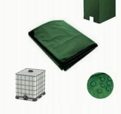 shumee 1 kos pokrova rezervoarja za vodo, trpežne zelene tkanine