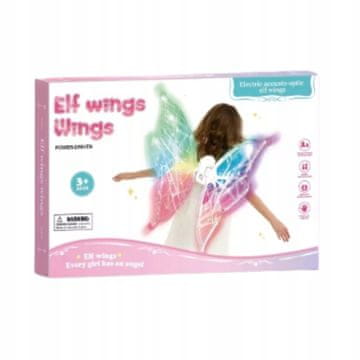 shumee Fluttering Elf Wings Dress Up Igrača Elf Wings Glowing Led