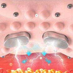 shumee Shiatsu masažna blazina za vrat, ogrevana vibrirajoča pulzirajoča sprostitev