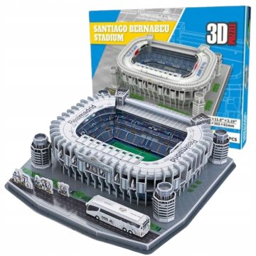 shumee 3D PUZZLE REAL MADRID FC SANTIAGO BERNABEU NOGOMETNI STADION VELIKA 101 kos.