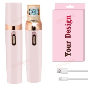 shumee Električni brivnik za obraz za ženske, neboleče odstranjevanje dlak USB