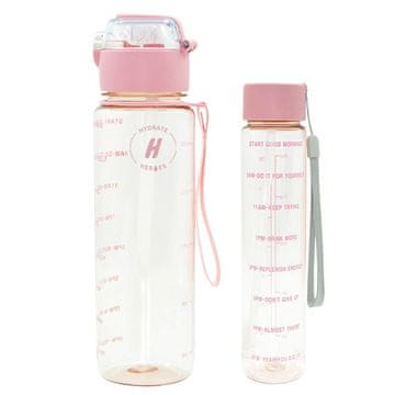 shumee 700ML MOTIVACIONA STEKLENICA ZA VODO S SLAMICO ZA KOLO