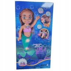 shumee Mermaid Ariel interaktivna punčka princese s pojočim in svetlečim repom