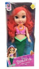 shumee Mermaid Ariel interaktivna punčka princese s pojočim in svetlečim repom