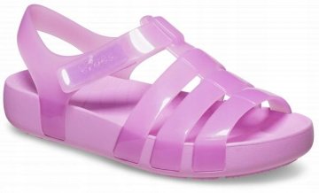 shumee OTROŠKI SANDALI CROCS ISABELLA JELLY 209837 C13EU 3031 MEHURČASTI