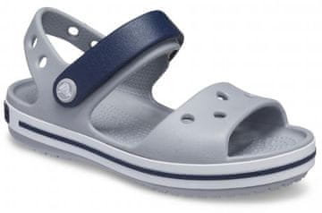 shumee OTROŠKI SANDALI CROCS CROCBAND 12856 C5EU22 SVETLO SIVA TEMNOMODRICA