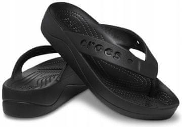 shumee CROCS BAYA PLATFORM JAPONKE Ž 208395 W8 I EU 3839 ČRNA