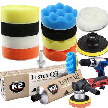 shumee KOMPLET POLIRNIH GOBIC + POLIRNA PASTA ZA POLIRANJE BARVE