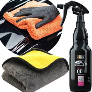 shumee ADBL QD1 HITRO DETAILIRANJE + BRISAČA ZA BOJA DAJO GLOBINO IN SIJAJ, ŠČITI BARVO