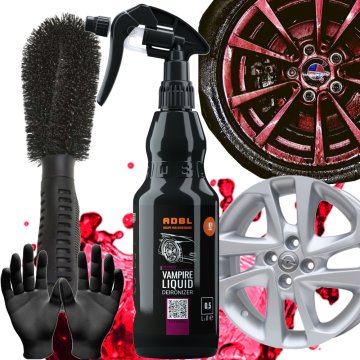 shumee ADBL VAMPIRE TEKOČINA 500ml TEKOČINA ZA ODSTRANJEVANJE ŽELEZA + KRTAČA ZA PRANJE PLATIŠČ