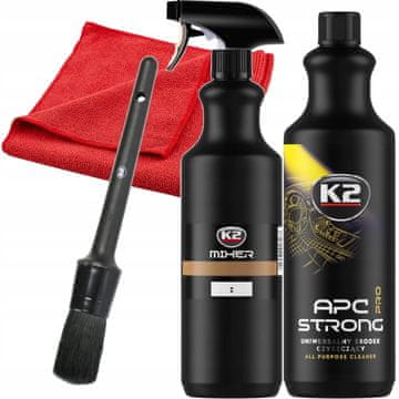 shumee K2 PRO APC 1L MOČNO AVTOPRILNO DETERGENTNO SREDSTVO ZA ČIŠČENJE AVTOOBLAŽENJA IN PLATIŠČ