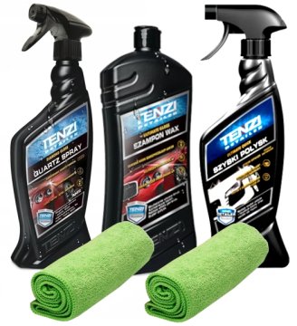 shumee TENZI SET: ŠAMPON Z VOSKOM + HITRO DETAILER + HITRO VISOK SIJAJ 3V1