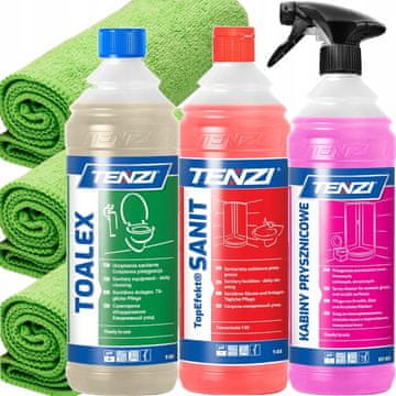 shumee TENZI KOMPLET ZA ČIŠČENJE KOPALNIC, STRANIŠČ, TUŠ KABIN, KERAMIKE