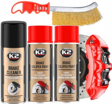 shumee K2 RDEČA BARVA ZA ZAVORNE ČELJUSTI